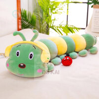[Hoả Tốc] Gối Ôm Sâu Đeo Tai Nghe ( 70 CM), vải MINISO siêu mềm mịn.