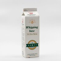 [HỎA TỐC HÀ NỘI] Kem Whipping Base hộp 1Kg trang trí trong pha chế đồ uống như cafe, smooothie,món tráng miệng, làm bánh