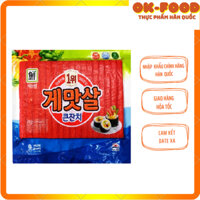 (Hỏa tốc HẢI PHÒNG) THANH CUA CUỐN KIMBAP NHẬP KHẨU HÀN QUỐC 1KG