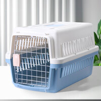 (HOẢ TỐC) hàng không chó mèo tặng kèm tấm lót  Lồng vận chuyển chó mèo đi xa, chất liệu tốt