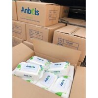 (HOẢ TỐC HCM) 1 thùng khăn ướt Anbeis 15 gói / thùng