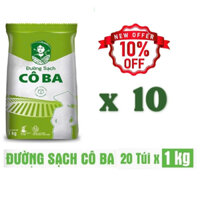 [Hỏa tốc HCM] 10kg/20kg Đường trắng Cô Ba Biên Hòa, date luôn mớ
