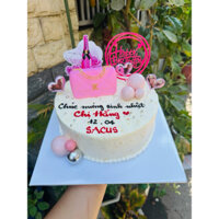 [Hoả tốc HCM] Bánh sinh nhật/bánh kem bắp trang trí túi xách cho nữ