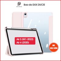 [Hỏa Tốc HCM] Bao da DUX DUCIS iPad Air 5 (M1-2022)/ Air 4 (10.9 inch-2020) (TOBY SERIES) - Có Khay Đựng Bút - Hồng