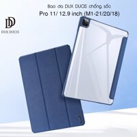 [Hỏa Tốc HCM] Bao da DUX DUCIS iPad Pro 11/ 12.9 inch (2021/2020/2018) - KHÔNG KHAY BÚT (AIR SERIES) Mặt lưng trong