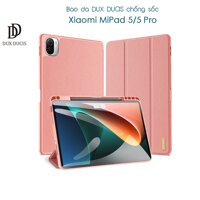 [Hỏa Tốc HCM] Bao da DUX DUCIS Xiaomi MiPad 5/5 Pro (11 inch) (DOMO SERIES) - Mặt lưng TPU mềm, Có ngăn đựng bút - Hồng