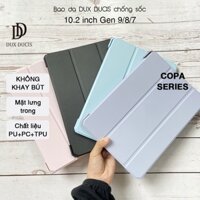 [Hỏa Tốc HCM] Bao da DUX DUCIS iPad 10.2 inch (iPad Gen 9/8/7) (COPA SERIES) - Mặt lưng trong, KHÔNG KHAY BÚT - Hồng