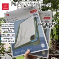 [Hỏa Tốc HCM] Bao da XUNDD iPad Air 5 (M1-2022)/ Air 4 (2020) 10.9 inch (BEATLE DREAM SERIES) - Có ngăn đựng bút - Xanh