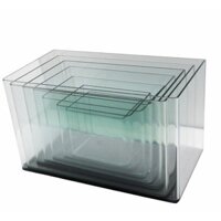 Hỏa tốc HCM Bể cá 30-60cm Hồ cá Hồ Thủy sinh- Hồ Đúc Uốn Cong Cạnh- Bảo hành VỠ khi vận chuyển
