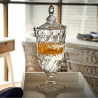 HOẢ TỐC HCM | Bình đựng nước trái cây, bình cup cocktail có vòi 2L 3L 5L, bình nước buffet tiệc trà bánh cà phê,bình sâm