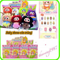 HOẢ TỐC HCM Blind box Baby Three côn trùng mô hình đồ móc khoá nhân vật