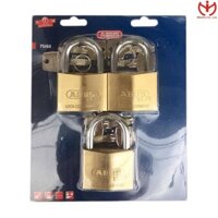 [Hỏa tốc HCM] Bộ 3 ổ khóa ABUS 75/60 MK3 Thân đồng 60mm chìa chủ - MSOFT
