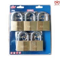 [Hỏa tốc HCM] Bộ 5 ổ khóa Master Key ABUS 75/60 MK5 Thân Đồng 60mm 20 Chìa Riêng 3 Chìa Chung - MSOFT