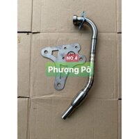 [HOẢ TỐC HCM] Bộ pát & cổ phi 27x1.5 li inox 304 gắn pô 4road & DranTuris cho NOUVO 4