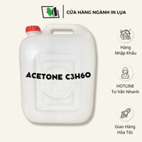 [HỎA TỐC HCM] Can 20 lít dung môi Aceton tẩy keo, nhựa, sơn móng tay