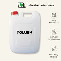 [HỎA TỐC HCM] Can 5 lít, 10 lít Dung môi TOLUEN lau chùi mực in, pha keo con chó