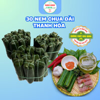 [Hỏa Tốc HCM] Combo 30 Nem Chua Thanh Hóa Truyền Thống loại to đặc biệt.