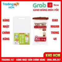 [Hỏa tốc HCM] Combo Thớt nhựa kháng khuẩn độ dày 1cm và Set 80 túi giấy lọc trà, cà phê size L