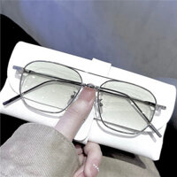 [HOẢ TỐC HCM] Gọng Kính Kim Loại Unisex Dáng Vuông New Model Mẫu Mới