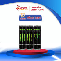 [Hoả tốc HCM] Hộp 6 lon Nước Tăng Lực Giải Khát Monster Energy 355ml/Lon Sale 15.3 Supercheap