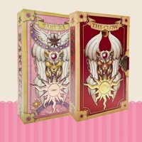 (HỎA TỐC HCM) Hộp Thẻ Bài Sakura Thủ Lĩnh Thẻ Bài Màu Hồng, Nâu, Xanh (Trong Suốt) Cosplay Xinh Xắn (Mẫu Mới 2023)