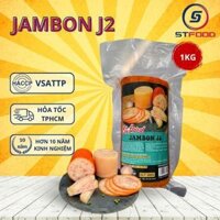 [HOẢ TỐC HCM] Jambon Thịt Nguội J2 Tròn 500G - 1KG