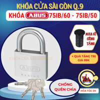 [Hỏa tốc HCM] Khóa Chống Ăn Mòn, Chống Gỉ Sét ABUS Marine 75IB/50, 75IB/60 - BH 5 NĂM