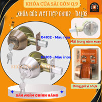 [Hỏa tốc HCM] Khoá cóc 1 đầu vặn Việt Tiệp 04102, 04103 - Bảo hành 24 tháng