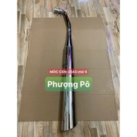 [HOẢ TỐC HCM] [Loại dày] Pô DREAM 2543 chữ S móc CXN cho DREAM-WAVE NHỎ-CUP