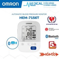 [Hoả Tốc HCM ] Máy đo huyết áp bắp tay tự động OMRON HEM-7156T "kết nối Bluetooth" vòng bít xoay 360 độ ôm sát - MEDICAL