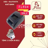 [Hỏa tốc HCM] Máy in hóa đơn bán hàng các hãng các khổ k58,k80 chính hãng giá rẻ máy in bill cổng USB LAN BLUTOOTH
