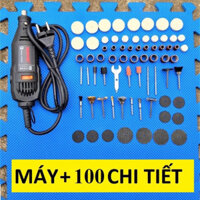 [Hỏa tốc HCM] Máy Mài Khuôn Mini Máy Khoan Cắt đa zi năng 5 tiêu chuẩn xách tay Siêu Mạnh Kèm 100 cẩn thận Đánh Bóng Mài