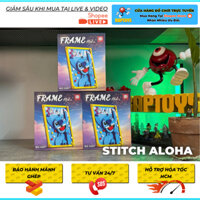 [Hỏa Tốc HCM] Mô hình đồ chơi lắp ráp khung tranh để bàn STITCH ALOHA, Mô hình trưng bày cao cấp.