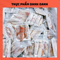 {HOẢ TỐC HCM} Mực ống tươi ngon nướng, hấp, nấu lẩu bao ngon khay 500gram.