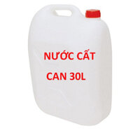 (HOẢ TỐC HCM) NƯỚC CẤT 2 LẦN CAN 30 LÍT