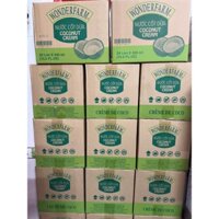 [HOẢ TỐC HCM] Nước Cốt Dừa Lon Wonderfarm (1 Thùng 24 Lon) - Date luôn mới