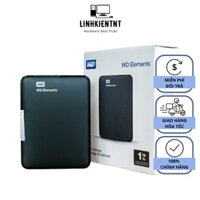 [Hỏa Tốc HCM] Ổ Cứng Di Động 1TB 3.0 Western Elements - Tặng Túi Chống Sốc