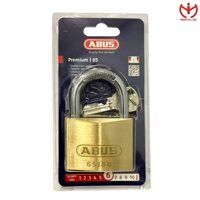 [Hỏa tốc HCM] Ổ khóa ABUS 65/60 thân đồng 60mm chìa răng cưa - MSOFT
