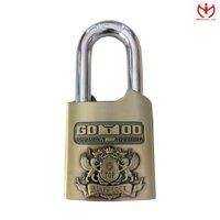 [Hỏa tốc HCM] Ổ khóa báo động Anboud AL-50 màu vàng đồng - MSOFT