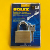 [Hỏa tốc HCM] Ổ khóa Solex D55 thân đồng 4 chìa rảnh đôi - MSOFT