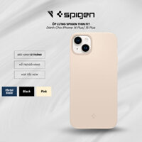 [Hoả Tốc HCM] Ốp Lưng Spigen Dành Cho Iphone 14 Plus / 15 Plus Thin Fit