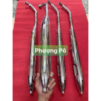 [HOẢ TỐC HCM] Pô đam logo Honda cánh chim móc giòn cho Wave nhỏ/ Dream/ Cup/ 67 [ HÀNG LOẠI 1 ]