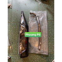 [HOẢ TỐC HCM] Pô future mập đen móc ấm cổ 2 khúc dành cho mọi xe máy