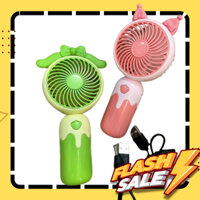 [HOẢ TỐC HCM] Quạt điện cầm tay giao màu ngẫu nhiên - CÓ HÌNH THẬT