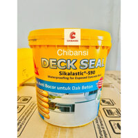 [Hỏa Tốc HCM] Sikalastic 590 Deck Seal Chống Thấm Sân Thượng Không Đục Gạch Siêu Đàn Hồi