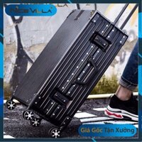 [Hỏa Tốc HCM] [Size 20inch] Vali Kéo Khung Nhôm Khóa Sập Chống Bể Vỡ, Chống Trầy Xước