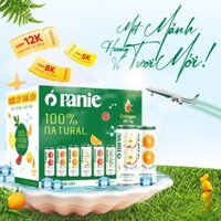 [HỎA TỐC - HCM] - [Thùng 6 lon] Nước Ép Trái Cây 100% Tự Nhiên Kết Hợp Collagen giúp sáng da - DEAL SỐC