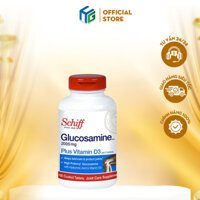 [HOẢ TỐC HCM] Thuốc bổ xương khớp Schiff Glucosamine 2000mg (Schiff Glucosamine 2000mg Plus Vitamin D3) - Date 01/2027