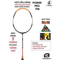 [HỎA TỐC HCM] Vợt cầu lông ProKennex Power Pro 708 tặng túi đựng & quấn cán vợt cầu lông chính hãng