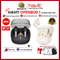 【Hỏa Tốc HCM】Tai Nghe Bluetooth Havit Openbuds 1 - TW980, Công Nghệ Truyền Âm Định Hướng, Thiết Kế Open-Ear - Chính Hãng